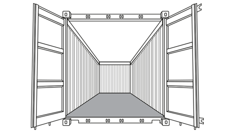 Conteneur Open Top 20′ – 40′
