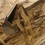 Extraction de sable