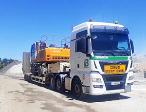 Camion grue - Groupe Brangeon