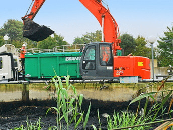 curage lagune brangeon recyclage