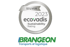ecovadis brangeon transports et logistique 2023