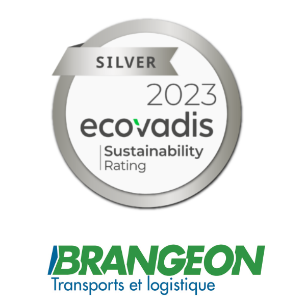 ecovadis certification brangeon transports logistique