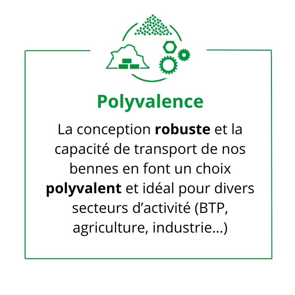 Atouts Benne TP polyvalence brangeon