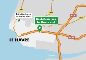 Carte déch pro Le Havre sud
