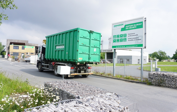 Site Brangeon Recyclage de Rezé pour la location de benne près de Nantes